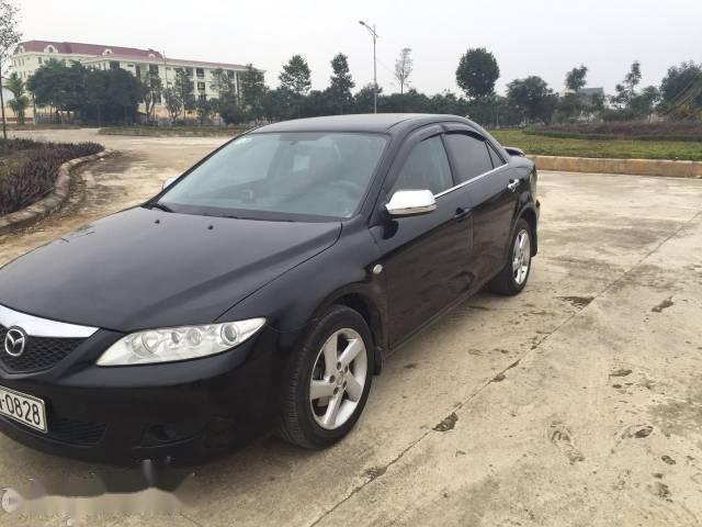 Cần bán Mazda 6 đời 2004, màu đen, giá tốt