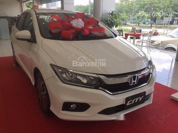 Honda City 2018 màu trắng mới 100% giao trước Tết