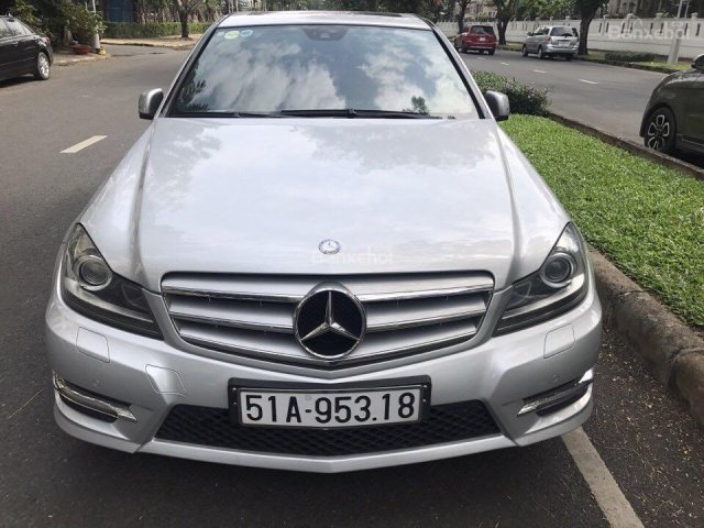 Bán Mercedes C300 AMG năm 2012, màu bạc