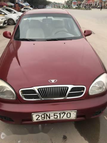 Bán ô tô Daewoo Lanos đời 2002, màu đỏ, 65 triệu