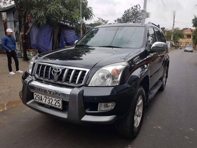 Cần bán Toyota Prado đời 2006, màu đen số sàn