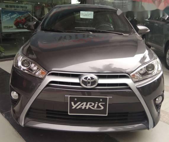 Bán ô tô Toyota Yaris G sản xuất 2017, màu xám, giá chỉ 642 triệu