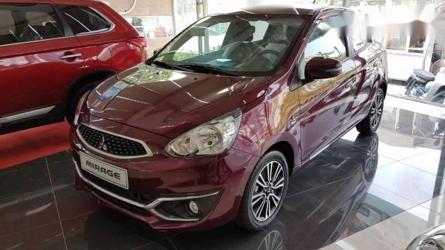 Bán ô tô Mitsubishi Mirage đời 2018, màu đỏ, nhập khẩu 