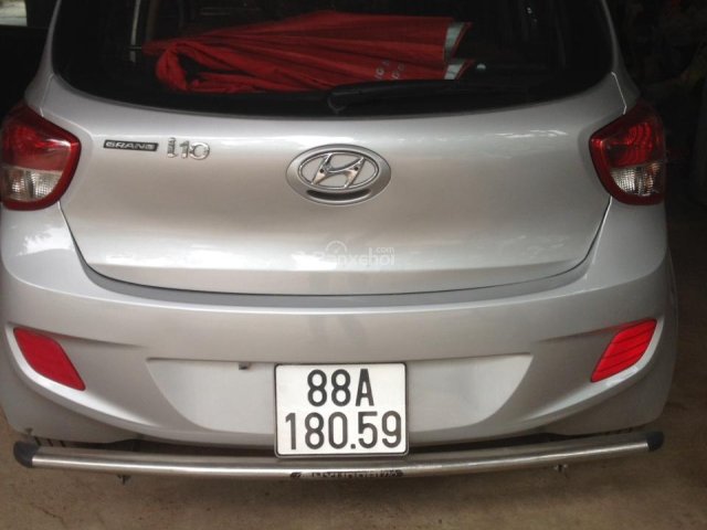 Bán ô tô Hyundai Grand i10 năm 2014, màu bạc, nhập khẩu nguyên chiếc
