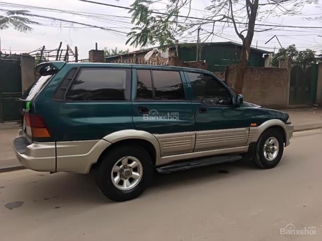 Cần bán xe Ssangyong Musso 2.3 đời 1998, màu xanh lam, nhập khẩu nguyên chiếc 