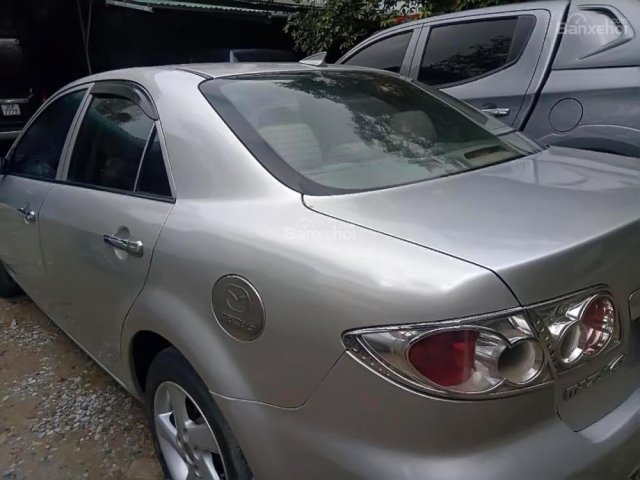 Cần bán Mazda 6 2.0 MT đời 2003, màu bạc chính chủ, giá tốt