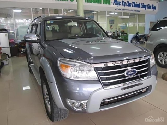 Cần bán xe Ford Everest 2.5 đời 2009, màu xám
