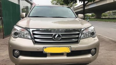 Bán Lexus GX460 màu vàng cát, model 2011, xe nhập khẩu Mỹ, siêu đẹp đủ đồ