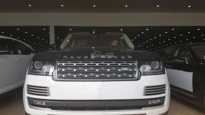 Bán Range Rover SV Autobiography sản xuất 2016, bản hai màu trắng đen