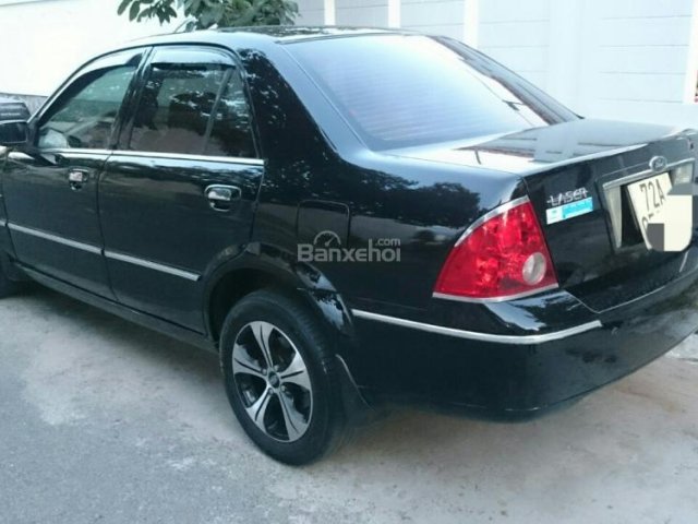 Cần bán Ford Laser 1.8AT 2004, màu đen, giá 238tr