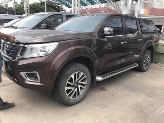 Bán Nissan Navara sản xuất 2015, màu nâu  