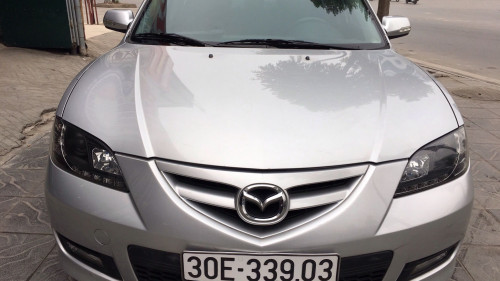 Bán Mazda 3 1.6AT đời 2009, màu bạc, xe nhập như mới 