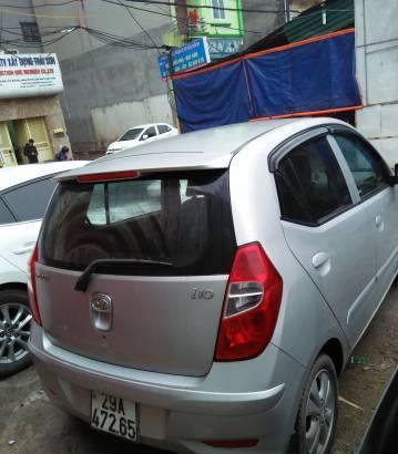 Bán Hyundai Grand i10 đời 2011, màu bạc, nhập khẩu  