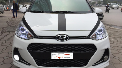 Auto bán Hyundai Grand i10 1.25 AT sản xuất 2017, màu trắng