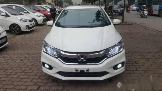 Cần bán lại xe Honda City AT năm 2017, màu trắng