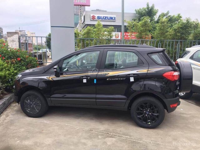 Cần bán Ford EcoSport Black Edition 1.5L AT mới 2018, hỗ trợ đăng trả góp 80%