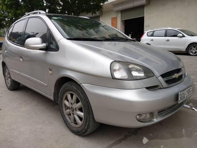 Bán xe Chevrolet Vivant MT đời 2008, màu bạc