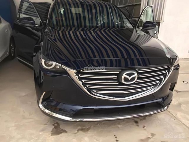 Bán Mazda CX 9 đời 2018, màu xanh lam, xe nhập