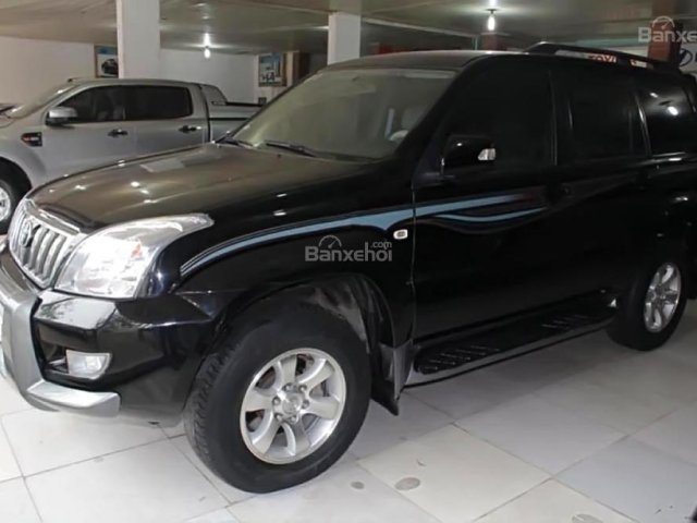 Bán ô tô Toyota Land Cruiser Prado GX đời 2008, màu đen, nhập khẩu