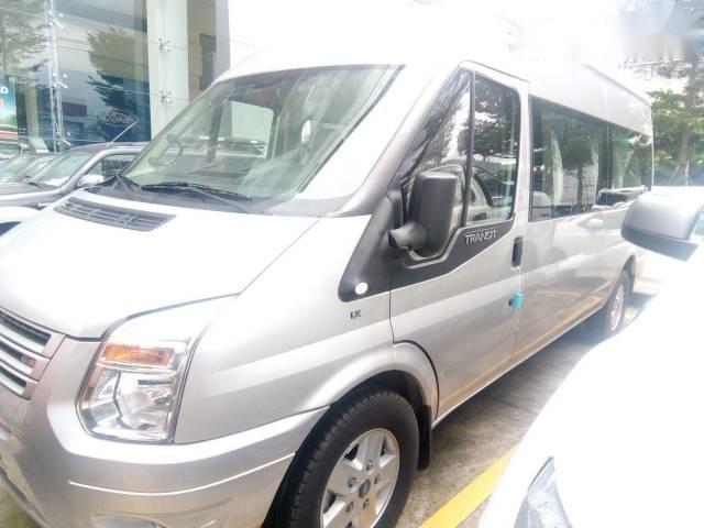 Bán Ford Transit 2.4L đời 2017, màu bạc 