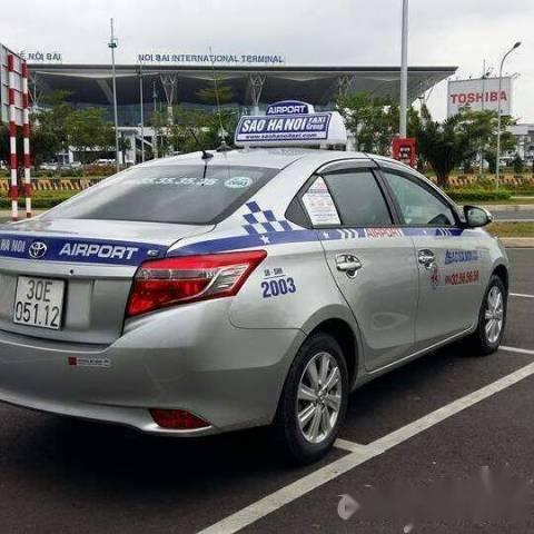 Bán xe Toyota Vios E đời 2016, màu bạc