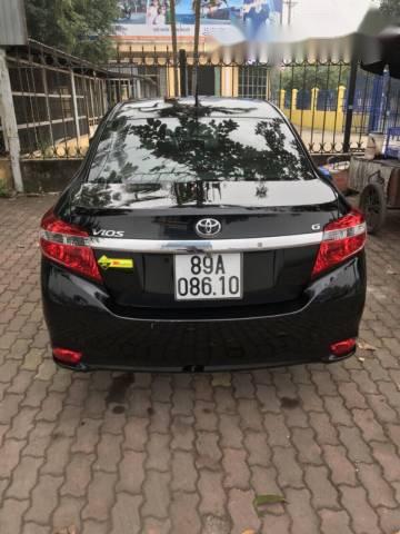 Bán ô tô Toyota Vios đời 2016, màu đen 