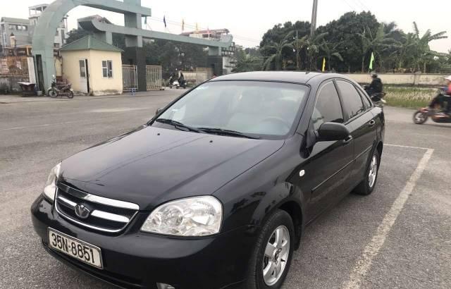 Bán Daewoo Lacetti sản xuất 2009, màu đen, 225tr