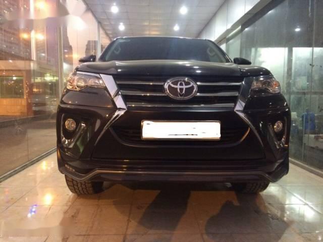 Bán ô tô Toyota Fortuner 2.7 đời 2017, màu đen, xe nhập 