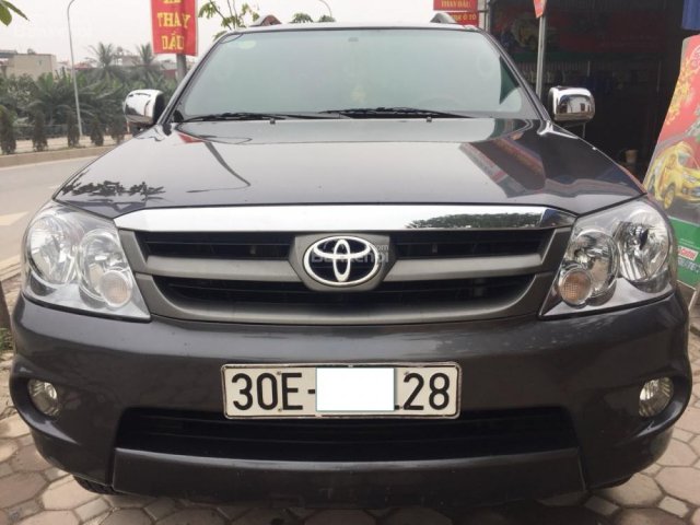 Cần bán Toyota Fortuner G 2007 AT, máy dầu, xe nhập, 590tr