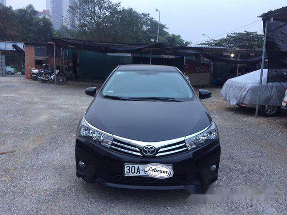 Bán xe Toyota Corolla altis đời 2015, màu đen 