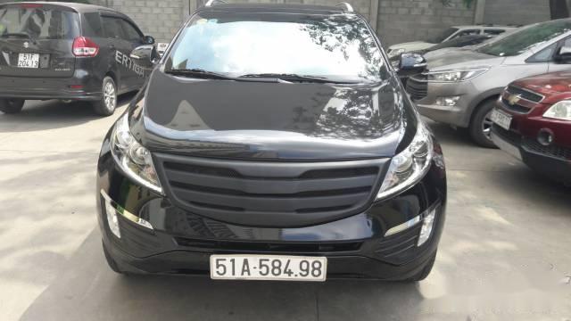 Bán Kia Sportage đời 2013, màu đen  0