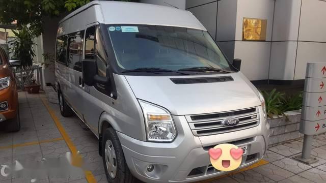 Bán Ford Transit sản xuất 2016, màu bạc, giá chỉ 690 triệu