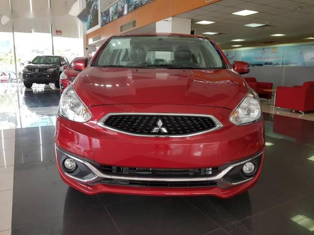 Bán ô tô Mitsubishi Mirage CVT ECO 2018, màu đỏ 