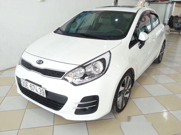 Bán xe Kia Rio 1.4AT năm 2015, màu trắng