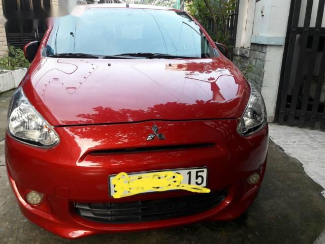 Bán Mitsubishi Mirage đời 2015, màu đỏ 