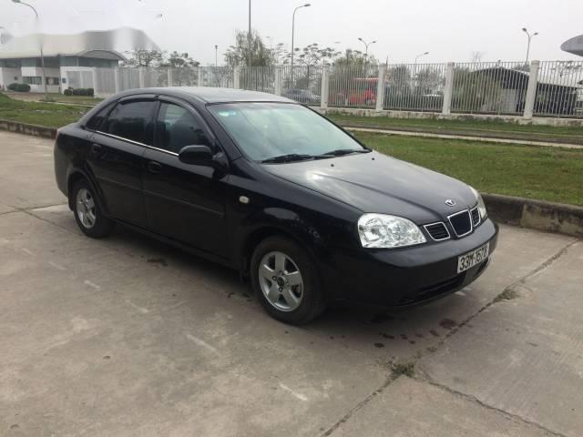 Bán Daewoo Lacetti đời 2005, màu đen số sàn