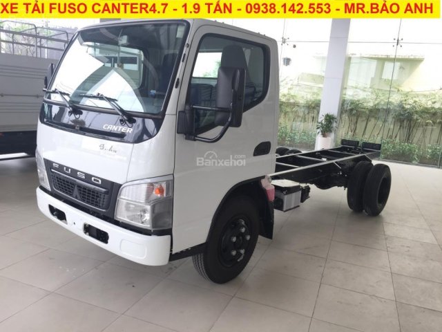 Bán xe Fuso Canter 4.7 tải trọng 1.9 tấn, hỗ trợ vay mua xe 80%