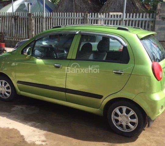 Xe Chevrolet Spark đăng ký lần đầu 2008, màu xanh lục, ít sử dụng, 135 triệu