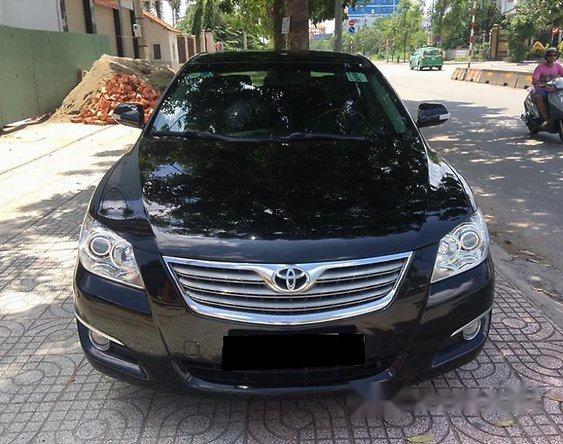 Bán ô tô Toyota Camry 3.5Q đời 2007, màu đen