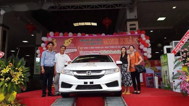 Cần bán Honda City đời 2016, màu trắng, giá 480tr