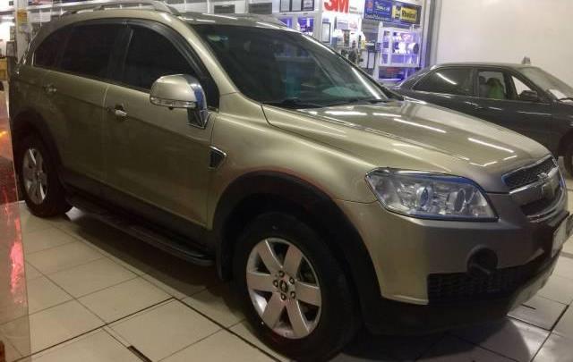 Bán xe Chevrolet Captiva LTZ đời 2008, màu vàng cát