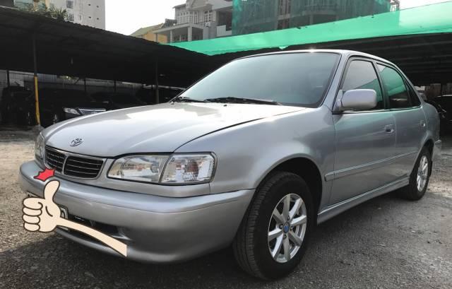 Bán xe cũ Toyota Corolla GLI 1.6L đời 2001, màu bạc