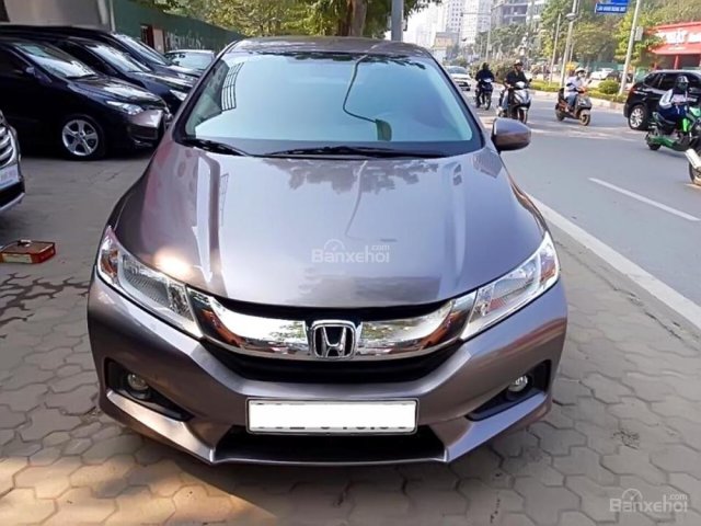 Cần bán Honda City 1.5 AT đời 2016, màu nâu như mới