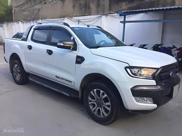 Cần bán gấp Ford Ranger đời 2016, màu trắng, 790tr