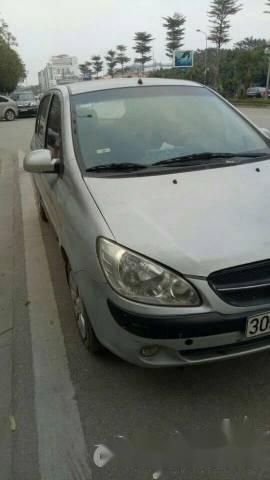 Bán xe Hyundai Getz đời 2009, màu bạc