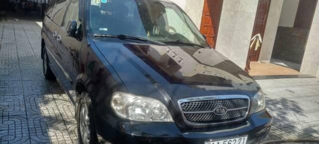 Bán Kia Carnival đời 2006, màu đen, xe nhập xe gia đình, giá 250tr