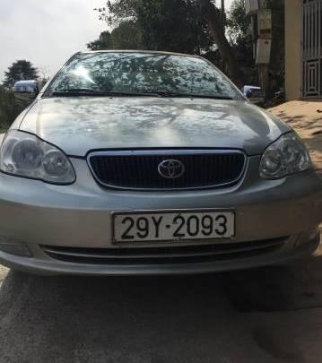 Bán gấp Toyota Corolla altis năm 2005, màu bạc