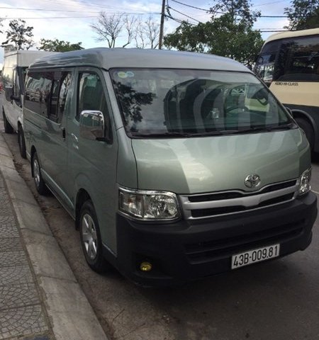 Bán Toyota Hiace đời 2012, nhập khẩu, 449tr