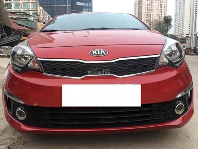 Bán xe Kia Rio AT đời 2015, màu đỏ, nhập khẩu