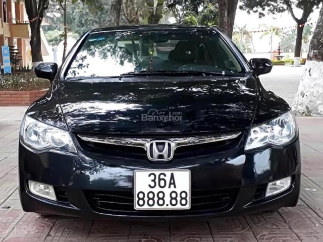 Bán Honda Civic đời 2008, màu đen, chính chủ, giá cạnh tranh